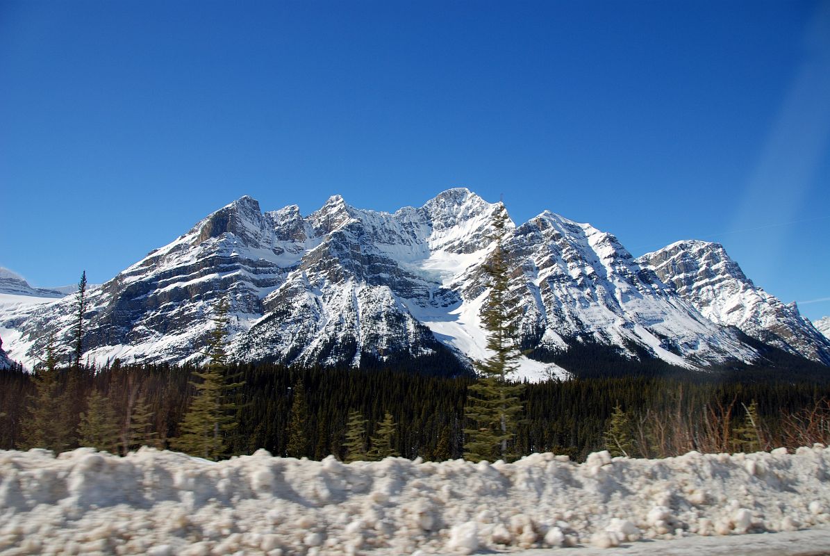 03 Mount Patterson From Icefields Parkway